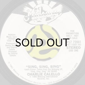 画像1: THE CHARLIE CALELLO ORCHESTRA / SING, SING, SING (45's) (1)