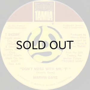 画像2: MARVIN GAYE / TROUBLE MAN b/w DON'T MESS WITH MISTER "T" (45's) (2)