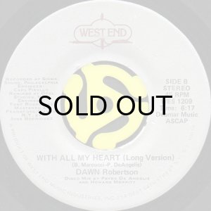 画像2: DAWN ROBERTSON / WITH ALL MY HEART (45's) (2)