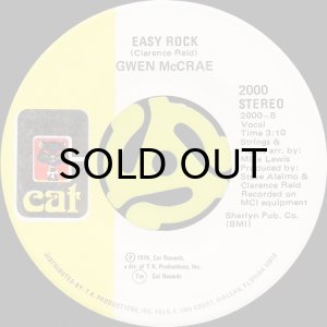 画像2: GWEN McCRAE / CRADLE OF LOVE b/w EASY ROCK (45's) (2)