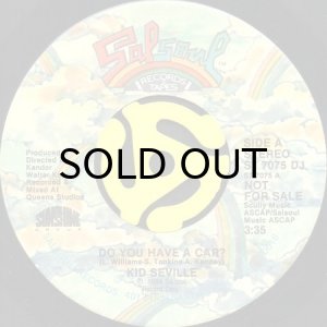 画像2: KID SEVILLE / DO YOU HAVE A CAR? (45's) (2)