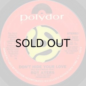 画像2: ROY AYERS / DON'T STOP THE FEELING b/w DON'T HIDE YOUR LOVE (45's) (2)
