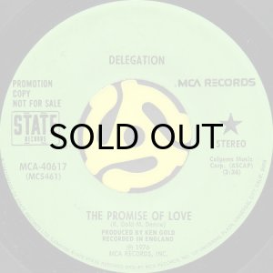 画像2: DELEGATION / THE PROMISE OF LOVE (45's) (2)