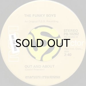 画像2: THE FUNKY BOYS / SOLID FUNK b/w OUT AND ABOUT (45's) (2)