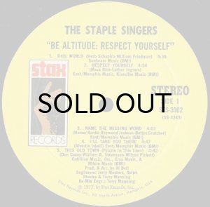 画像3: THE STAPLE SINGERS / BE ALTITUDE: RESPECT YOURSELF (3)