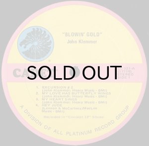 画像3: JOHN KLEMMER / BLOWIN' GOLD (3)