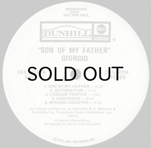 画像3: GIORGIO / SON OF MY FATHER (WHITE PROMO) (3)