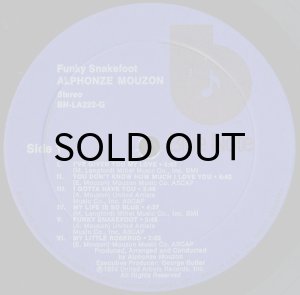 画像3: ALPHONZE MOUZON / FUNKY SNAKEFOOT (LP) (3)