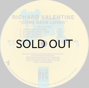 画像3: RICHARD VALENTINE / COME BACK LOVER (3)