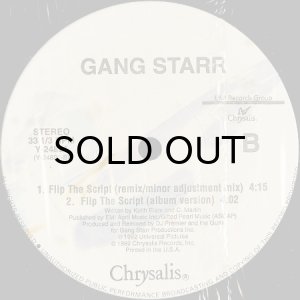 画像3: GANG STARR / GOTTA GET OVER b/w FLIP THE SCRIPT (3)