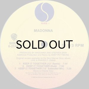 画像3: MADONNA / KEEP IT TOGETHER (12) (3)