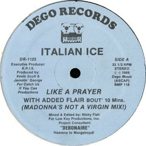 画像1: ITALIAN ICE / LIKE A PRAYER (1)