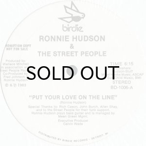 画像1: RONNIE HUDSON AND THE STREET PEOPLE  / PUT YOUR LOVE ON THE LINE (1)