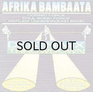 画像1: AFRIKA BAMBAATAA / THE DEATH MIX THROW DOWN (1)