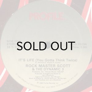 画像1: ROCK MASTER SCOTT & THE DYNAMIC 3 / IT'S LIFE (YOU GOTTA THINK TWICE) (PROFILE) (1)