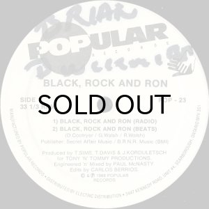 画像3: BLACK, ROCK AND RON / BLACK, ROCK AND RON b/w GETTING LARGE (3)