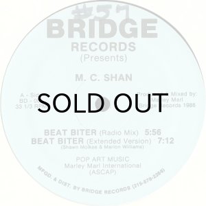 画像1: M.C. SHAN / BEAT BITER b/w THE BRIDGE (1)