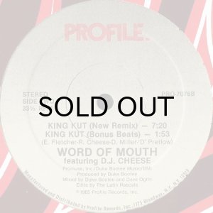 画像2: WORD OF MOUTH feat. D.J. CHEESE / KING KUT (PROFILE) (2)