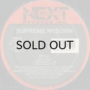 画像2: SUPREME NYBORN / STYLE b/w NOT THE ONE TO DIS (2)