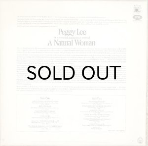 画像2: PEGGY LEE / A NATURAL WOMAN (2)