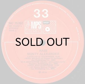 画像3: MONTY ALEXANDER feat. ERNEST RANGLIN / RASS (3)