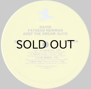 画像3: DAVID FATHEAD NEWMAN / KEEP THE DREAM ALIVE (LP) (3)