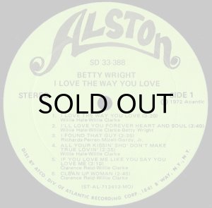 画像3: BETTY WRIGHT / I LOVE THE WAY YOU LOVE (LP) (3)