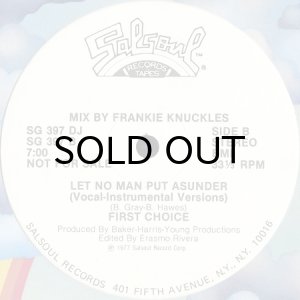 画像2: FIRST CHOICE / LET NO MAN PUT ASUNDER (2)