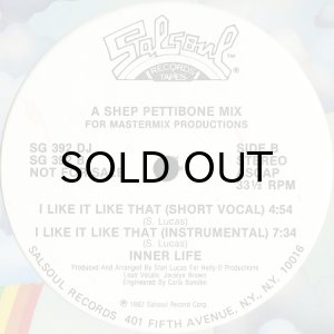 画像2: INNER LIFE / I LIKE IT LIKE THAT (WHITE PROMO) (2)