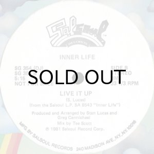 画像2: INNER LIFE / (KNOCK OUT) LET'S GO ANOTHER ROUND b/w LIVE IT UP (WHITE PROMO) (2)