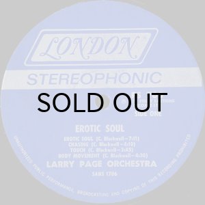 画像3: LARRY PAGE ORCHESTRA / EROTIC SOUL (3)