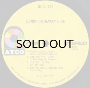 画像3: DONNY HATHAWAY / LIVE (3)