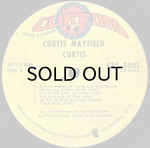 画像3: CURTIS MAYFIELD / CURTIS (3)
