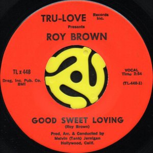 画像1: ROY BROWN / GOOD SWEET LOVING (45's) (1)