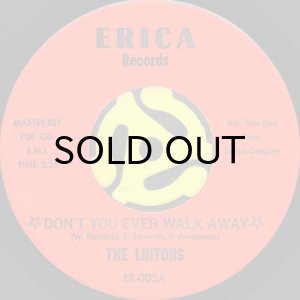 画像1: THE LINTONS / DON'T YOU EVER WALK AWAY b/w LOST LOVE (45's) (1)