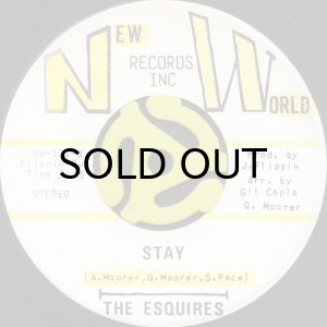 画像1: THE ESQUIRES / STAY b/w LET ME BUILD YOU A NEW WORLD (45's) (1)