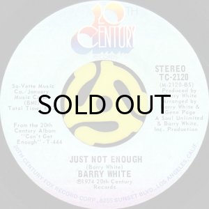 画像2: BARRY WHITE / CAN'T GET ENOUGH OF YOUR LOVE, BABE (45's) (2)