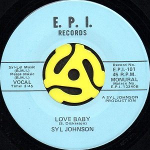 画像2: SYL JOHNSON / GOODIE GOODIE GOOD TIMES b/w LOVE BABY (45's) (2)