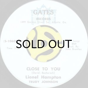 画像2: LIONEL HAMPTON / SEXY b/w CLOSE TO YOU (45's) (2)