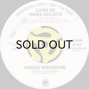 画像1: CHUCK MANGIONE / LAND OF MAKE BELIEVE (LIVE) (45's) (1)