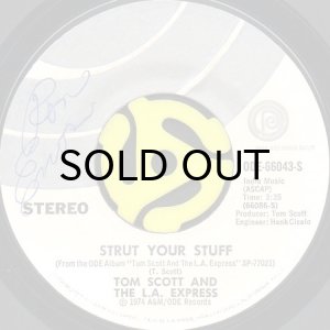 画像2: TOM SCOTT & THE L.A. EXPRESS / SNEAKIN' IN THE BACK (45's) (2)