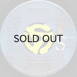 画像2: PHILLIP & LLOYD (THE BLUES BUSTERS) / BABY I'M SORRY (45's) (2)