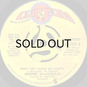 画像2: JEROME McLAUGHLIN / NIGHT THEY RAIDED BIG DADDY'S (45's) (PROMO) (2)