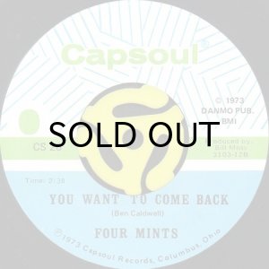 画像2: FOUR MINTS / YOU'RE MY DESIRE b/w YOU WANT TO COME BACK (45's) (2)