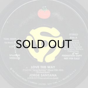 画像2: JORGE SANTANA / SANDY (SPANISH VERSION) (45's) (2)