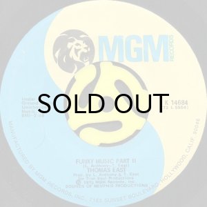 画像2: THOMAS EAST / FUNKY MUSIC (45's) (2)