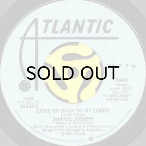 画像2: MARGIE JOSEPH / COME ON BACK TO ME LOVER (45's) (2)