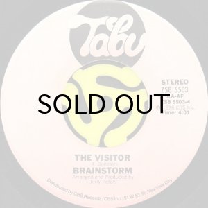 画像2: BRAINSTORM / LOVING JUST YOU b/w THE VISITOR (45's) (2)