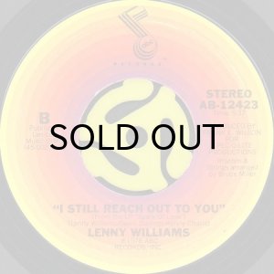 画像2: LENNY WILLIAMS / MIDNIGHT GIRL (45's) (2)