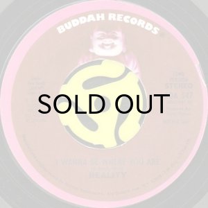 画像2: REALITY / I WANNA BE WHERE YOU ARE (45's) (2)